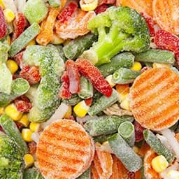 Frozen vegetables